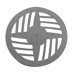 Grelha Redonda Cromada Diâmetro 15cm GR16 Astra