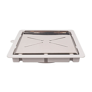 Ralo Premium Quadrado 15x15cm Invisível Estrela
