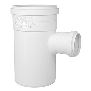 Fortlev Te Esgoto Redução 100x50mm (4x2)