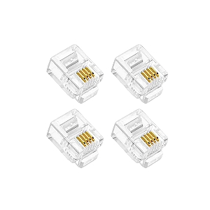 Plug Modular RJ11 Plu/01 Fixtil