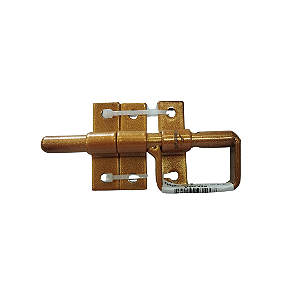 Ferrolho Com Alça Dourado N.1 10cm Forsul