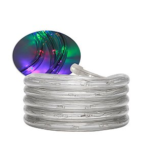 Corda Luminosa Led 13mm 220V 2 Fios Colorida Taschibra