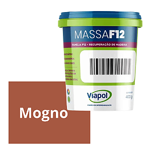 Massa F12 Mogno 400grs Viapol