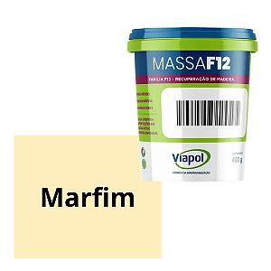 Massa F12 Marfim 400grs Viapol