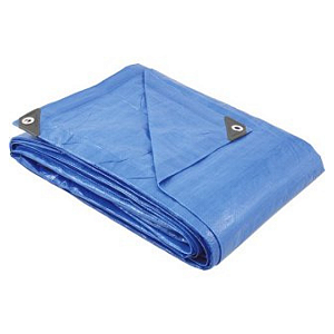 Lona Polietileno Azul 4x4m Vonder