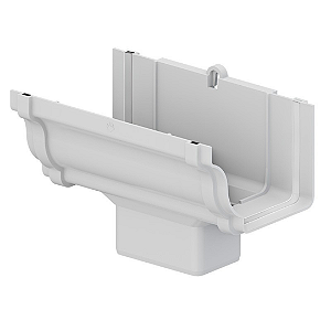 Bocal Retangular Aquapluv Style Branco CB Tigre