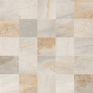 Piso Semi Gres Ret Petra Natural Outside 75X75 2,84M2 - Lume