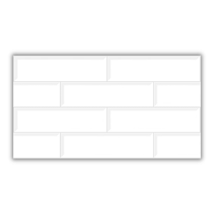 Revestimento RET Brick White Brilho 32X59 CX2,30MT2 - Lume