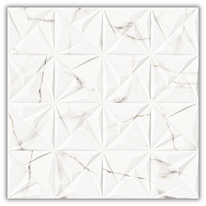 Porcelanato Calacata AR72049 AC RET 72X72 CX1,55MT2 - Via Rosa