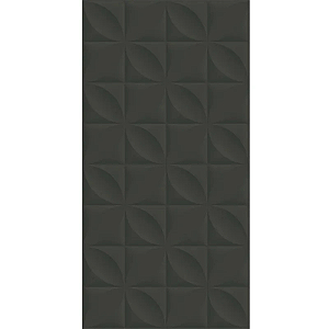 Revestimento Botânico Nero Premium Relevo 45X90 CX1,62MT - Lume
