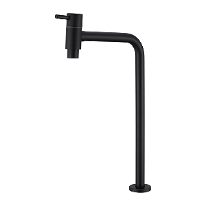 Torneira Lavatório Inox Mesa Longa 35cm NOX09 Preta - Doan