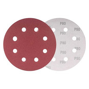Disco Lixa 180mm G80 C/10 unidades Vonder