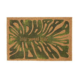 Tapete Entrada Super Print Home Organic 40X75cm Kapazi