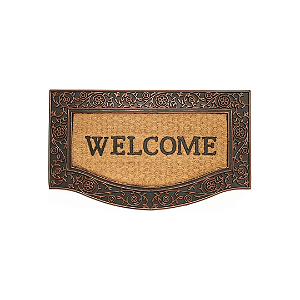 Capacho De Fibra Coco Welcome 45cmX75cm Kapazi