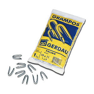 Grampo Para Cerca Galvanizado 11X19 Gerdau