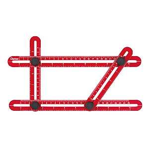 Gabarito Angular Multifunção Plástico Cortag