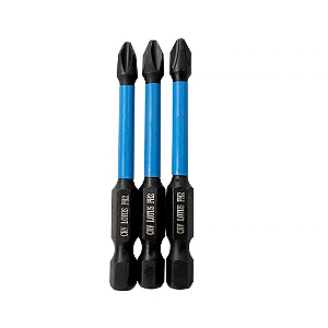Jogo 3 Pontas Bits PH2 2.1/4 (57MM) S2 Plus 600/30 (3187) Lotus