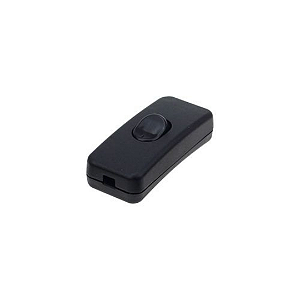 Interruptor Meio Cordão Tipo De Abajur Preto 072492 Interneed