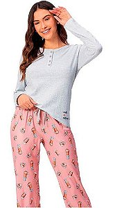 Pijama Longo Lua Encantada 10100078