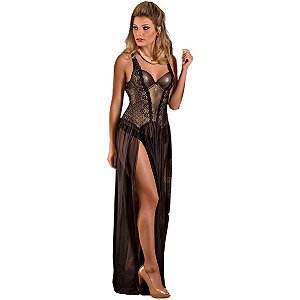 Camisola, Del Laras, Longa, Resdiamond, Tule Liso, 02733