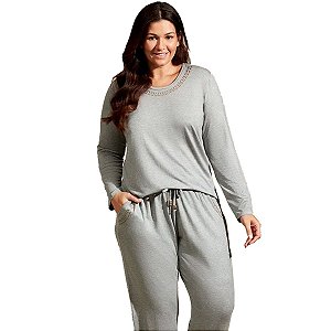 Pijama, Recco, Feminino, De Viscose Stretch, 16896