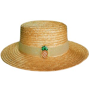 Chapéu De Praia Feminina Artesanal Palha Ch002