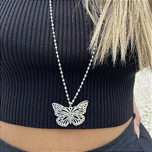 COLAR LONGO PÉROLAS FLY
