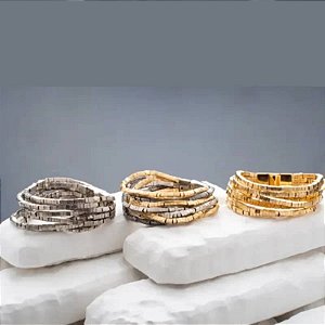 PULSEIRA ELOS QUADRADINHOS 8F.