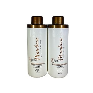 Shampoo+condicionador Mandioca Reestruturador Aramath.