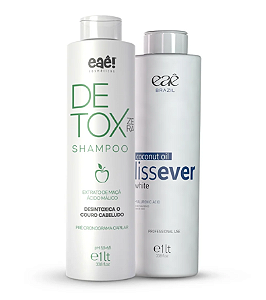 Kit Lissever White Progressiva Sem Formol Eaê Cosmeticos