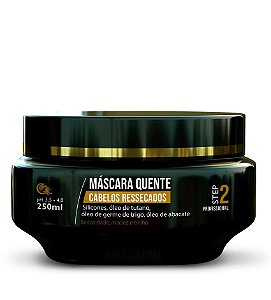 Raiz Latina Máscara Quente Nutrição instantânea 250ml