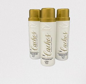 KIT CACHOS ARAMATH COM EXTRATO DE ALOE VERA 3X380ML(VEGANO)