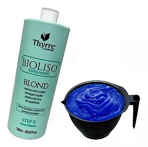 Progressiva Bioliso Espelhado Blond Thyrre Cosmetics 1000ml