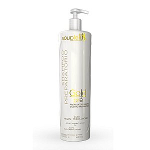 Souple Liss Shampoo Anti Residuos Gold Pré 1 Litro