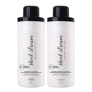 Shampoo e condicionador shock stream aramath 2x1000ml