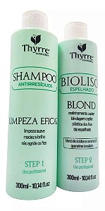 Kit bioliso espelhado blond thyrre cosmetics 2x300ml