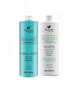 Kit Progressiva Bioliso Espelhado White eaê Thyrre Cosmetics