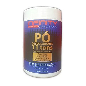 Pó Descolorante Platinum Infinity Looks Hair 500gr 11 Tons