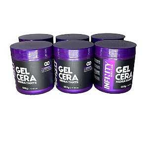 Gel Cera Hidratante Infinity Look's Hair 500gr(cx C 6 Unid)