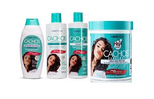 Kit Cachos Supremos Help S.o.s Hair Fly 4 Itens