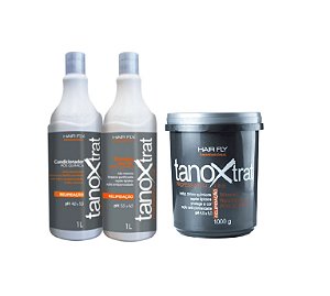 Pós Quimica Kit Profissional Tanox Trat Hair Fly(3 X 1000ml)