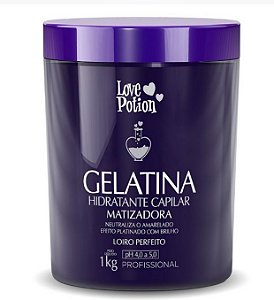GELATINA HIDRATANTE CAPILAR MATIZADORA LOVE POTION 1KG