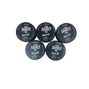 pomada Matte-Efeito Seco Infinity looks hair  160g kit com 5 unid