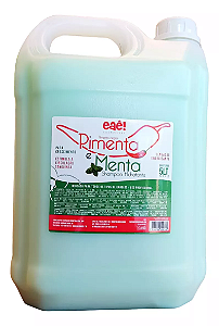 Shampoo Galão 5 Litros Pimenta E Menta Eaê Cosmeticos
