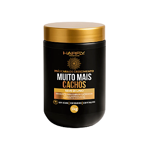Máscara Muito Mais Cachos Hair Fly Semi Di Lino-1kg