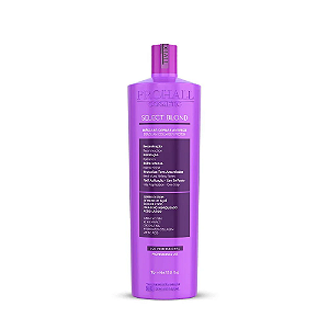 Prohall Select Blond Máscara Capilar Antifizz Para Loiras 1l