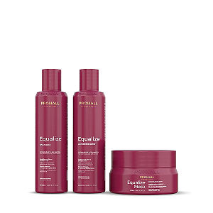 Kit Reconstrutor Neutralizante Equalize Prohall 3x300ml