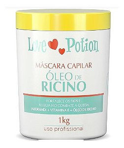 Máscara Fortalecedora  Óleo De Rícino Love Potion 1 Kg