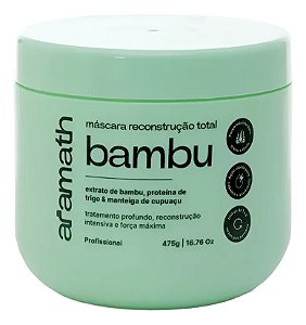 Máscara De Hidratação Broto De Bambu Aramath-475gr