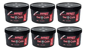 Gel Cola For Men Infinity Look's Hair 600gr Cx Com 6 Unid